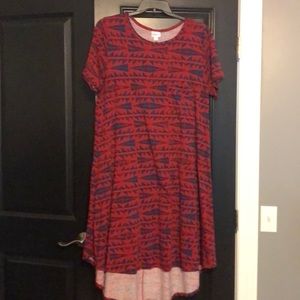 LLR 2XL Carly (Maroon and Navy)